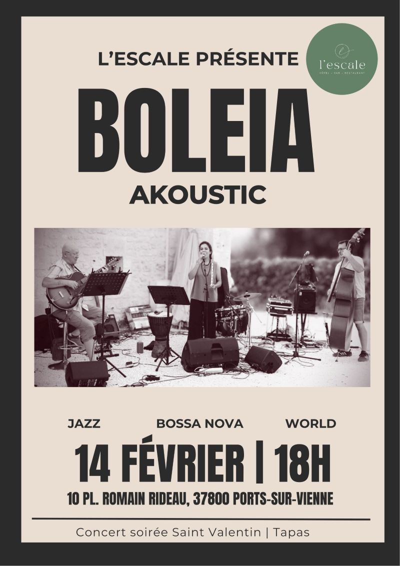 Concert Saint-Valentin Boleia Akoustic