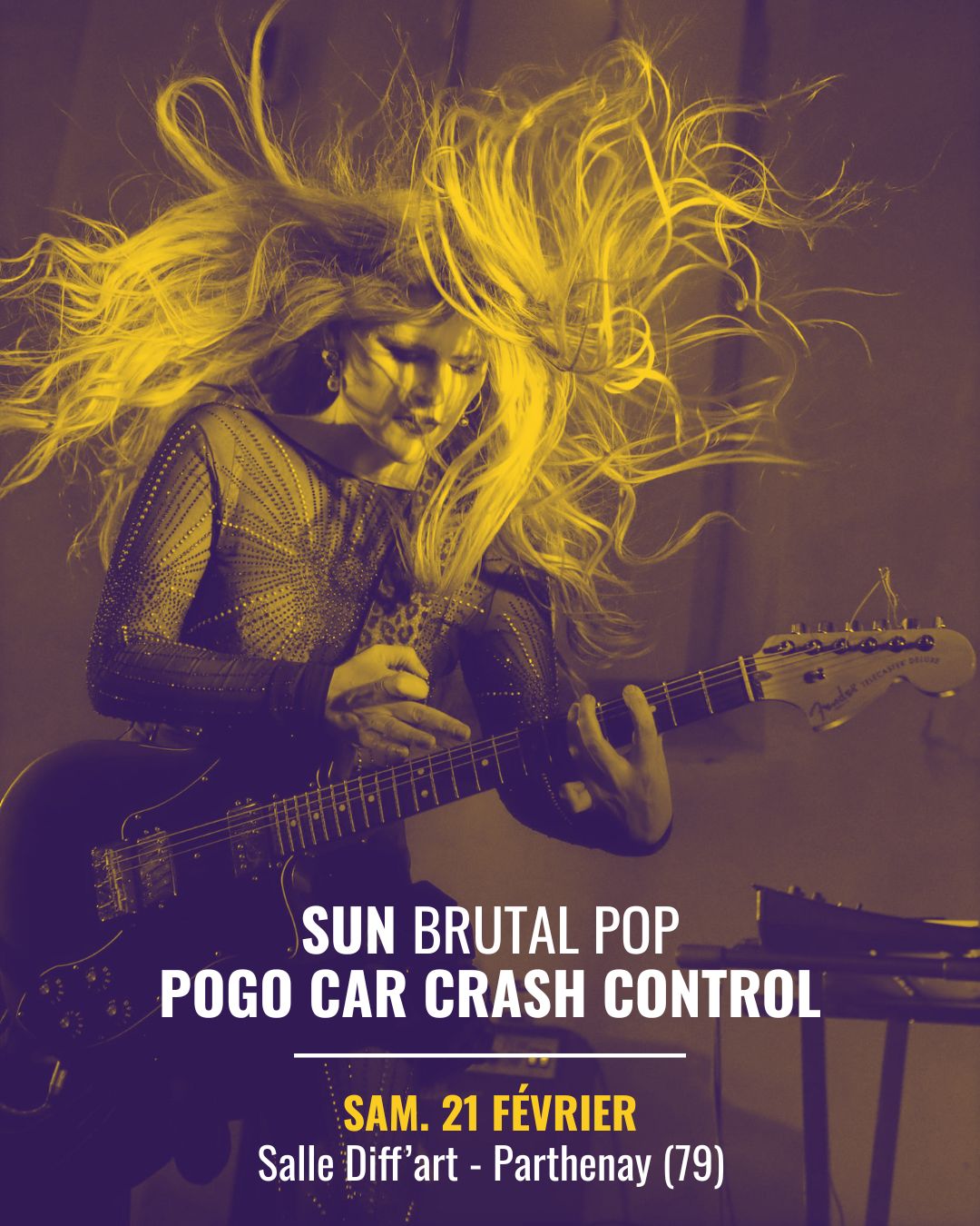 Concert Sun + Pogo Car Crash Control