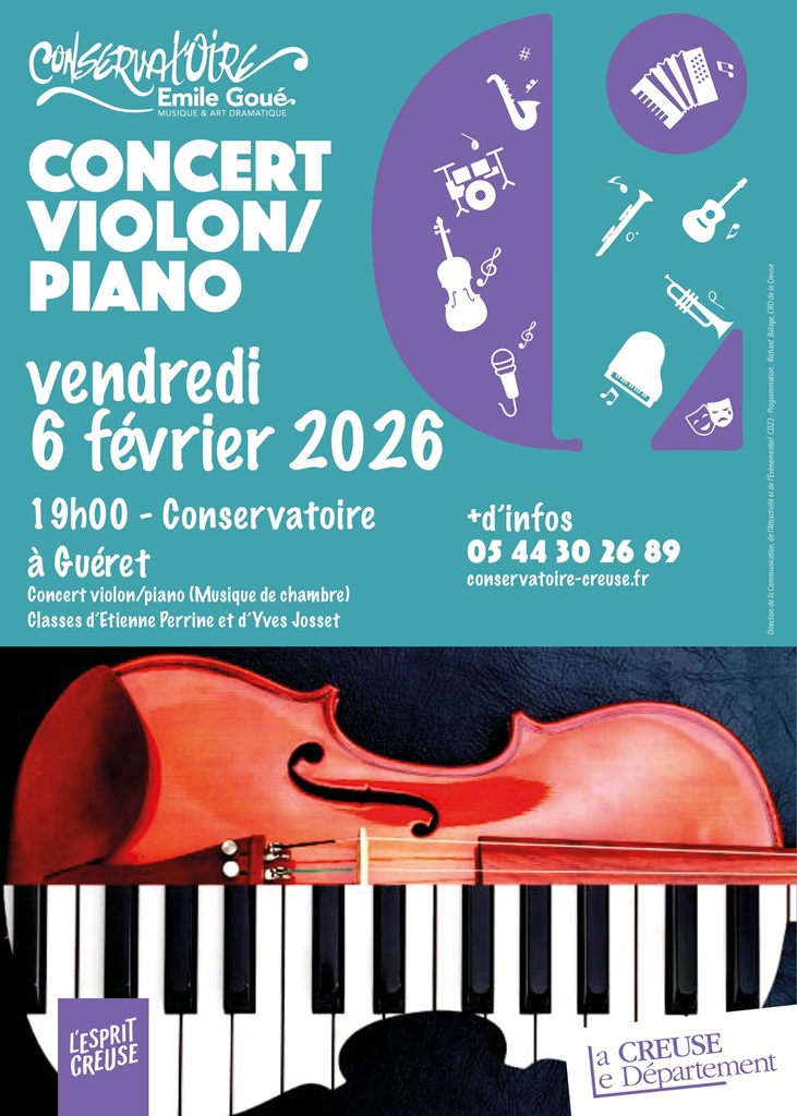 Concert violon/piano