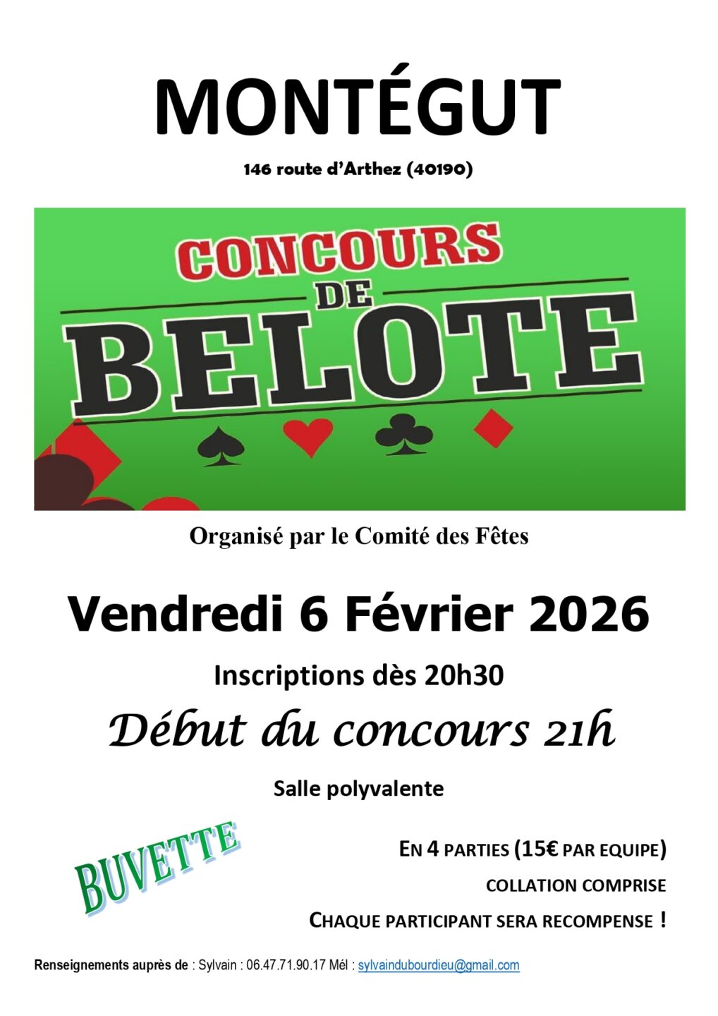 Concours de Belote