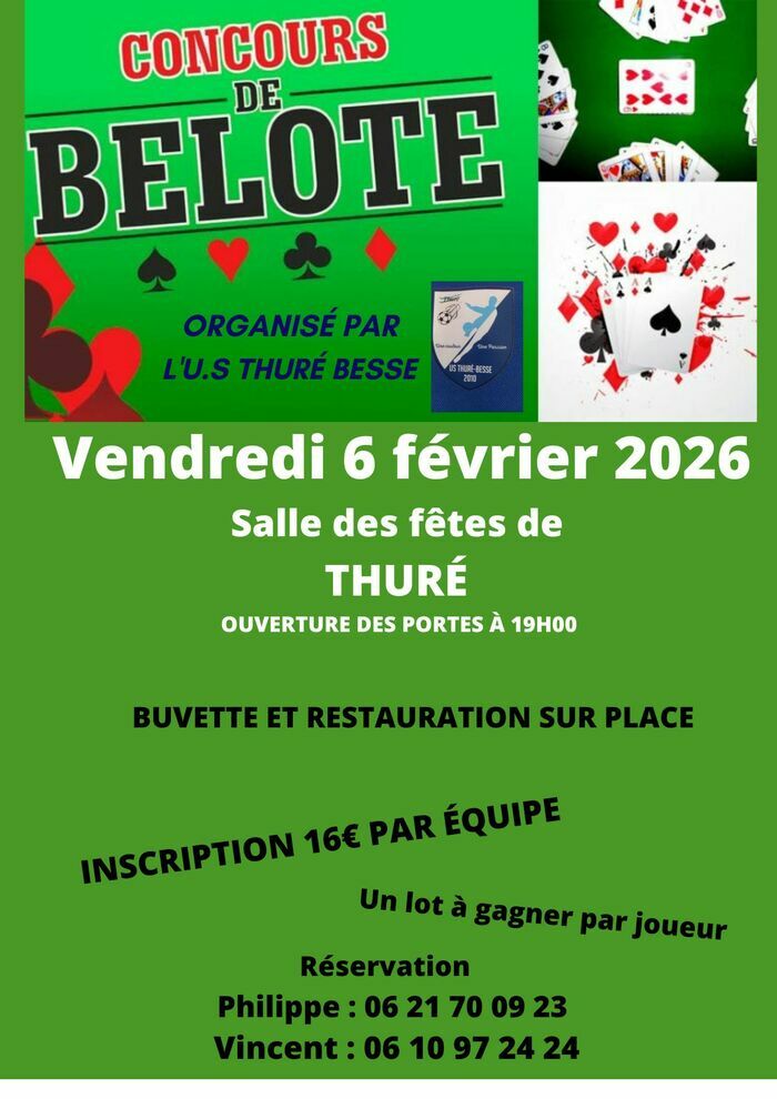 CONCOURS DE BELOTE U.S THURÉ BESSE