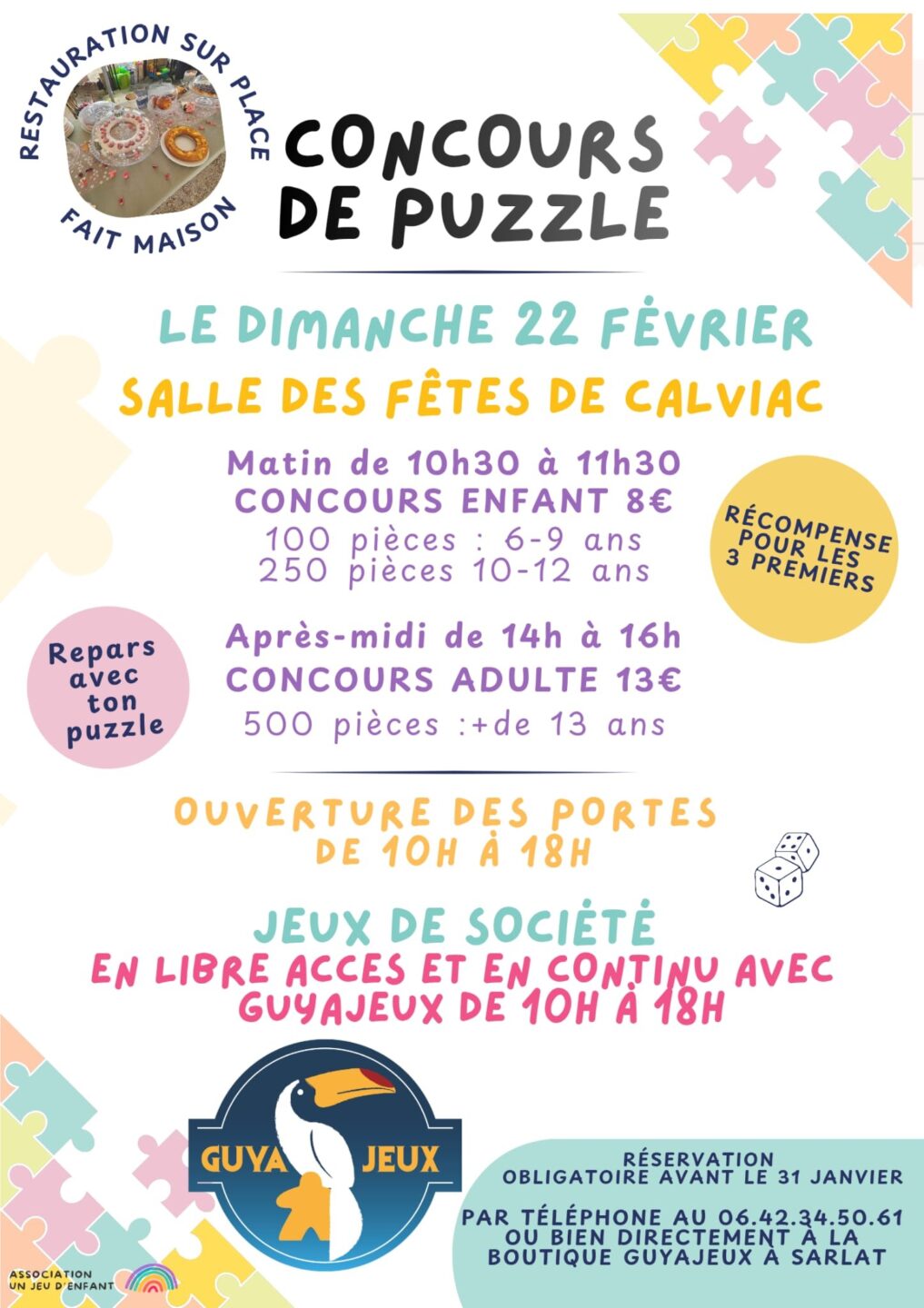 Concours de Puzzle à Calviac