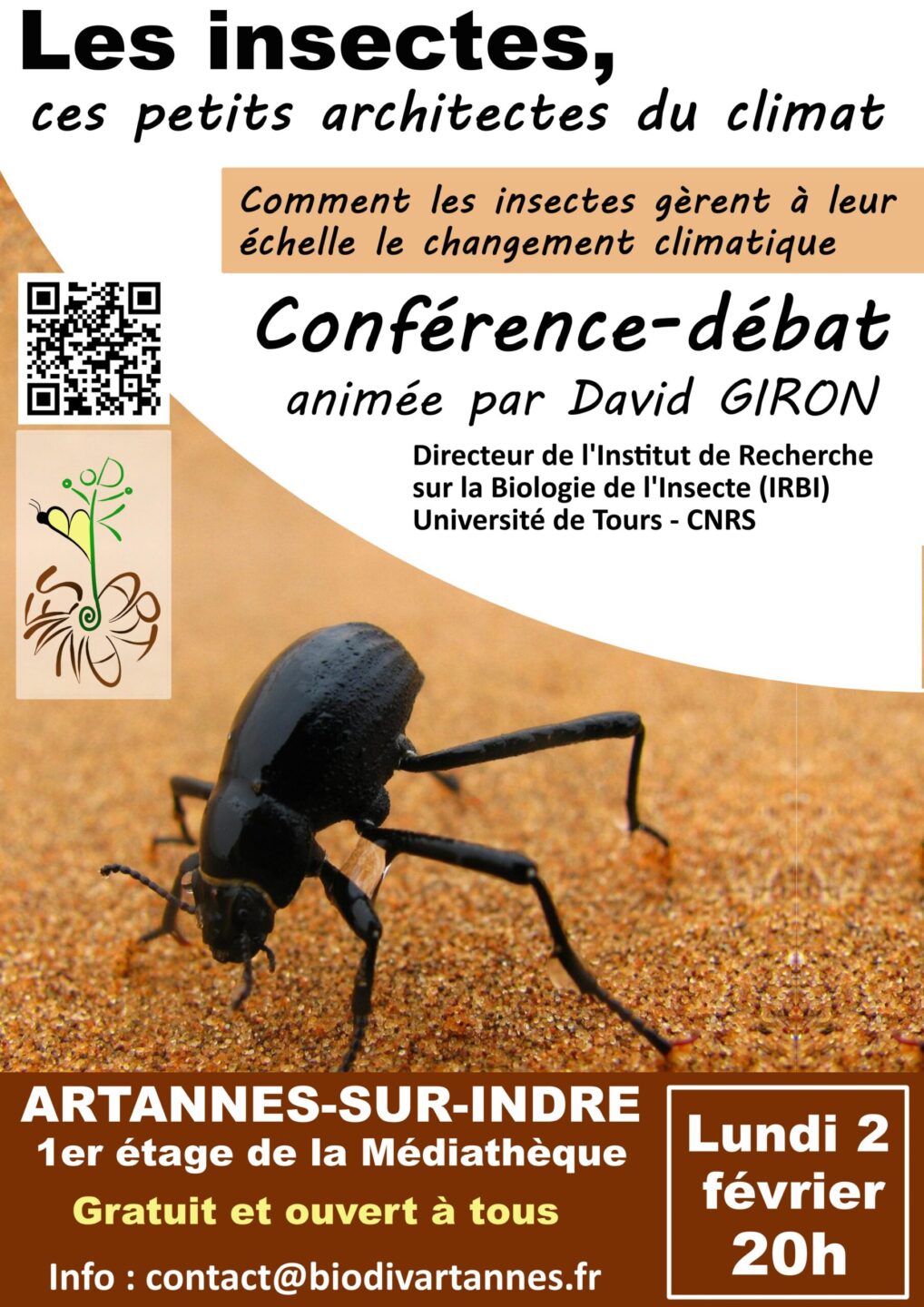 Conférence-débat Les insectes