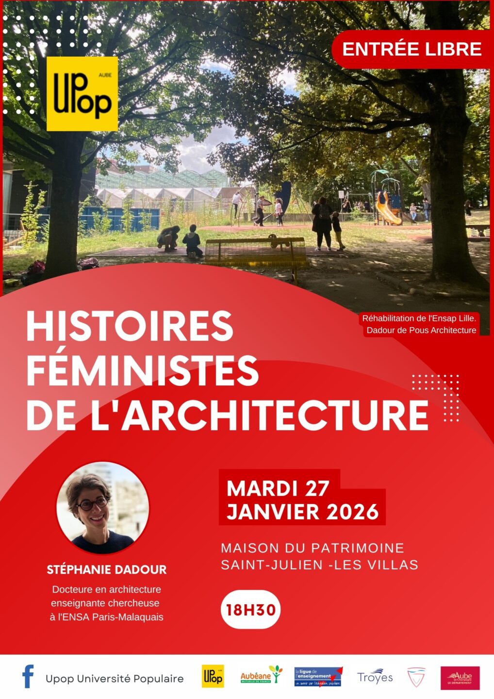 Conférence Histoires féministes de l'architecture
