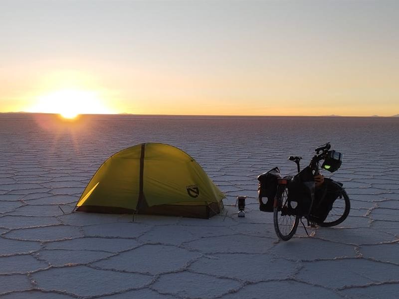 Conférence je suis allé à Ushuaia à vélo