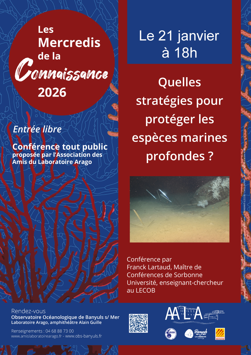 CONFERENCE LES MERCREDIS DE LA CONNAISSANCE JANVIER