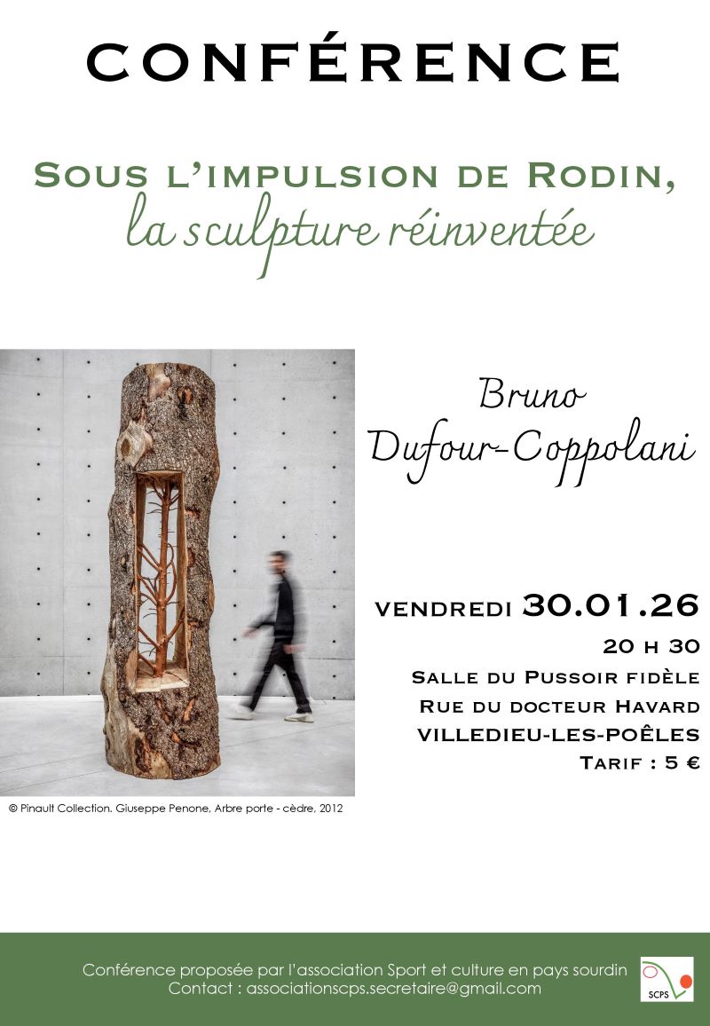 Conférence Sous l'impulsion de Rodin