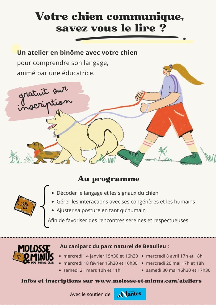 Connaissance du “parler chien” et gestion des interactions Parc Beaulieu (crapa)