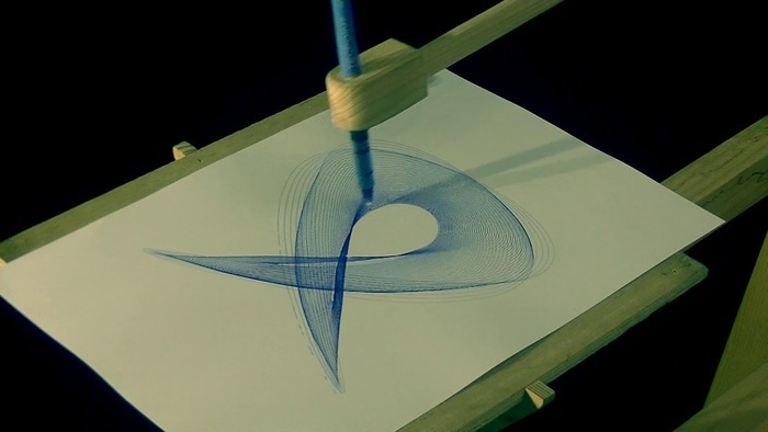 Découverte des prouesses d'un harmonographe Bibliothèque Antipode Rennes