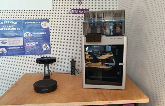 Découvrir l'imprimante 3D à la bibliothèque Bibliothèque Triangle Rennes