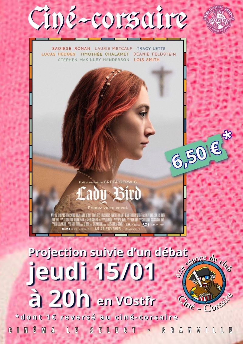Diffusion du film Lady Bird