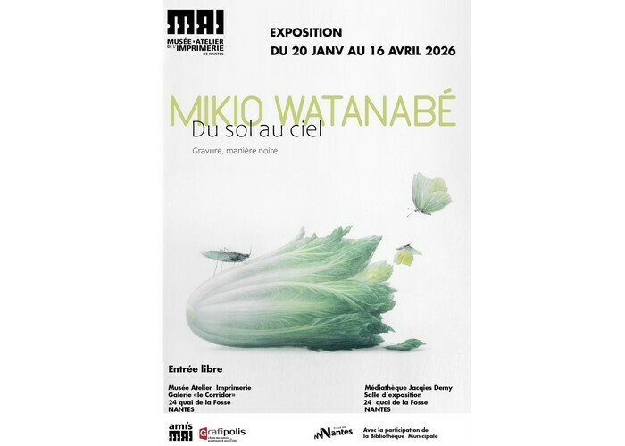 Du sol au ciel - Les estampes de Mikio Watanabé Musée-atelier de l'imprimerie de Nantes