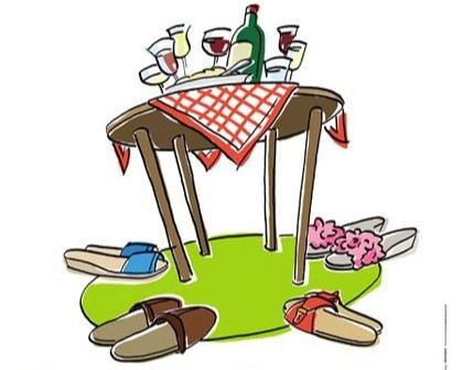 Espace Noriac Le déjeuner du 15 août