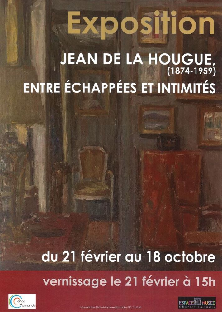 Exposition au Musée Charles Léandre Jean de la Hougue (1874-1959) entre échappées et intimités