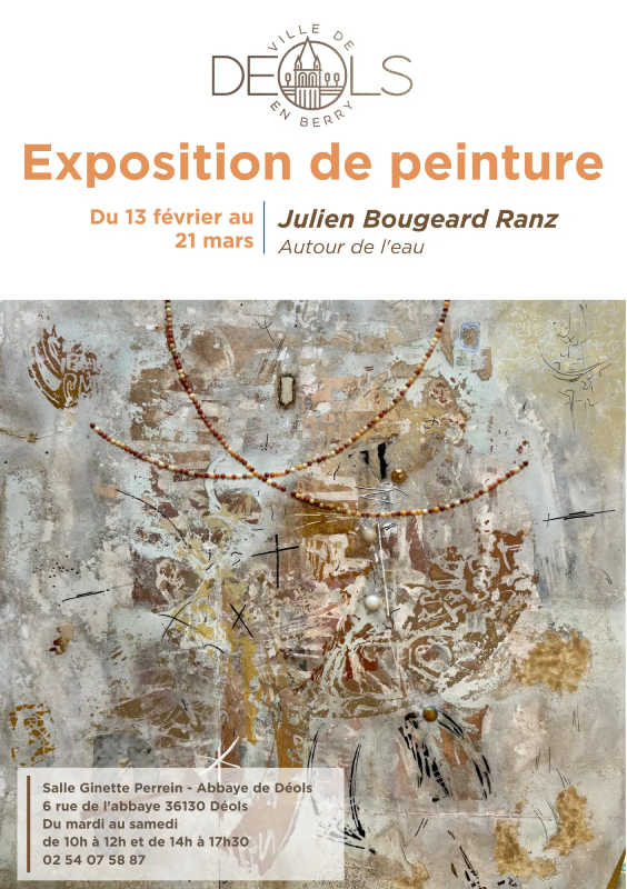 Exposition de peintures Autour de l’eau de Julien Bougeard Ranz