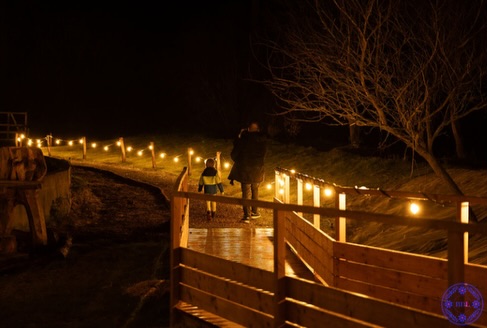 Ferme de Lesnelay : le bistrot dans un ancien bâtiment