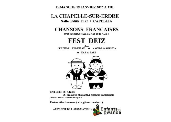 Fest deiz et chansons françaises Capellia
