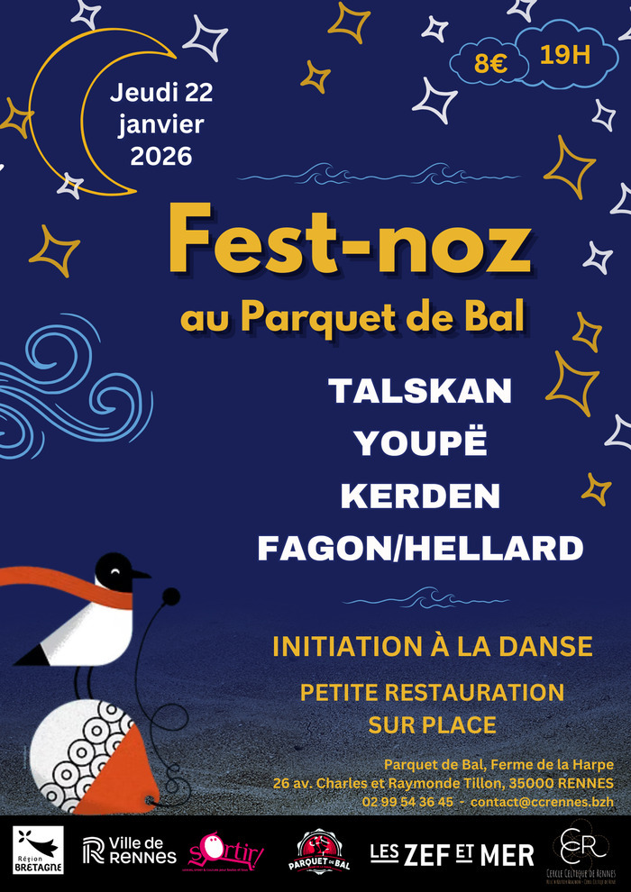 Fest-noz au Parquet de Bal - Zef et Mer Parquet de Bal - Cercle Celtique de Rennes Rennes