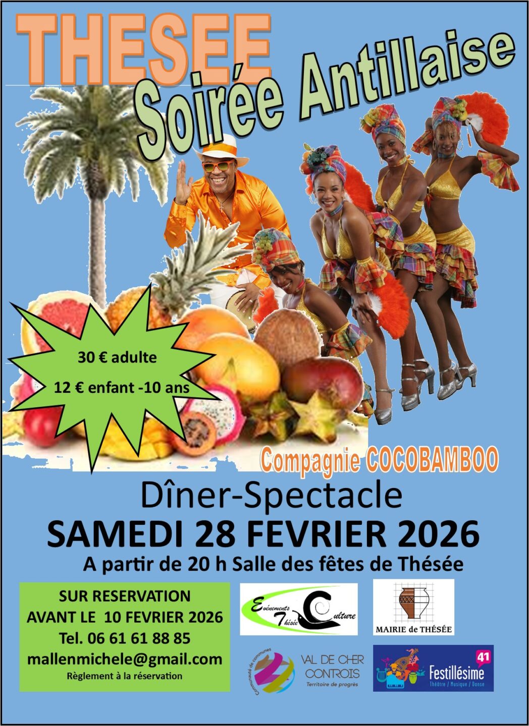 Festillésime 41 Soirée antillaise à Thésée