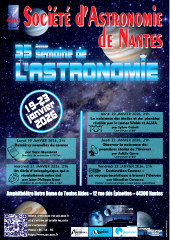Festival d'Astronomie De la Terre aux Étoiles 2026 - Conférences Amphi ND Toutes Aides Amphi Notre Dame de Toutes Aides
