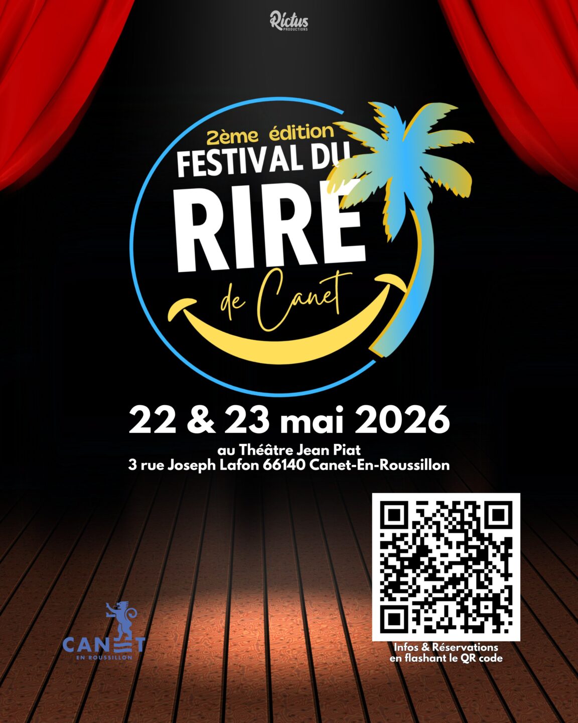 FESTIVAL DU RIRE DE CANET 2 SCENES OUVERTES