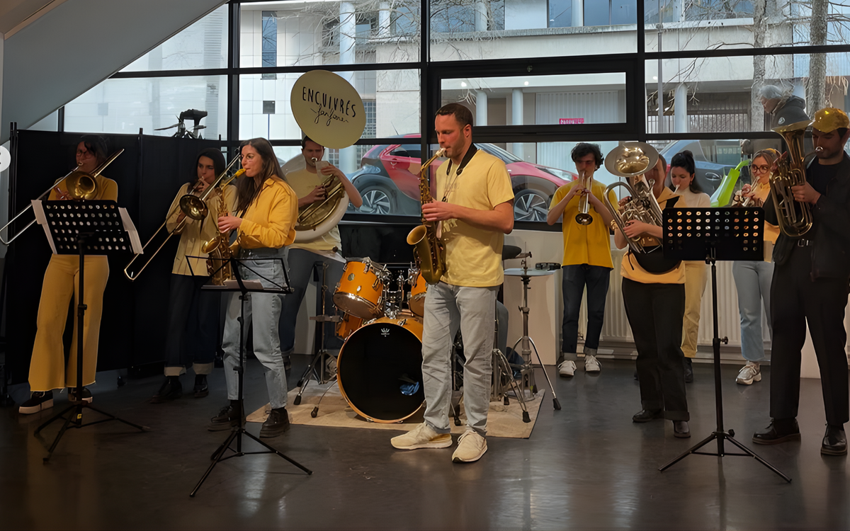 Festival « les Talents de Bessie Smith » : Concert de la fanfare les Encuivrés Centre Paris Anim' Bessie Smith  Paris
