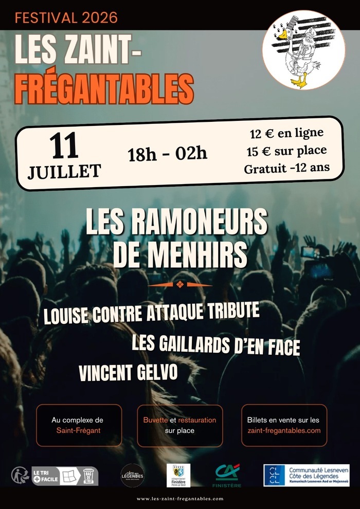 Festival les zaint frégantables Bourg Saint-Frégant
