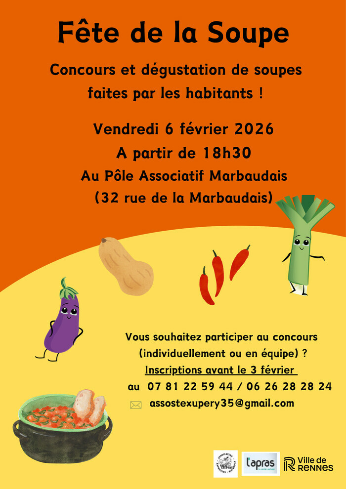 Fête de la Soupe Pôle associatif La Marbaudais Rennes