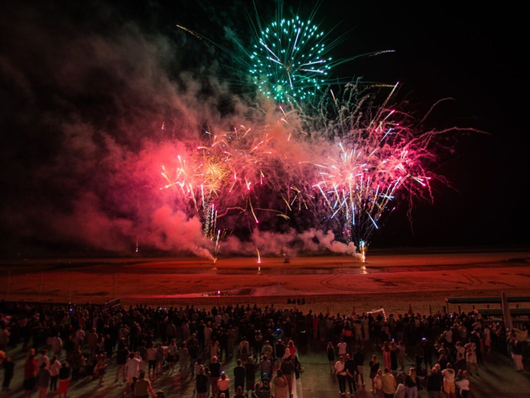 Feu d&rsquo;artifice  Cabourg