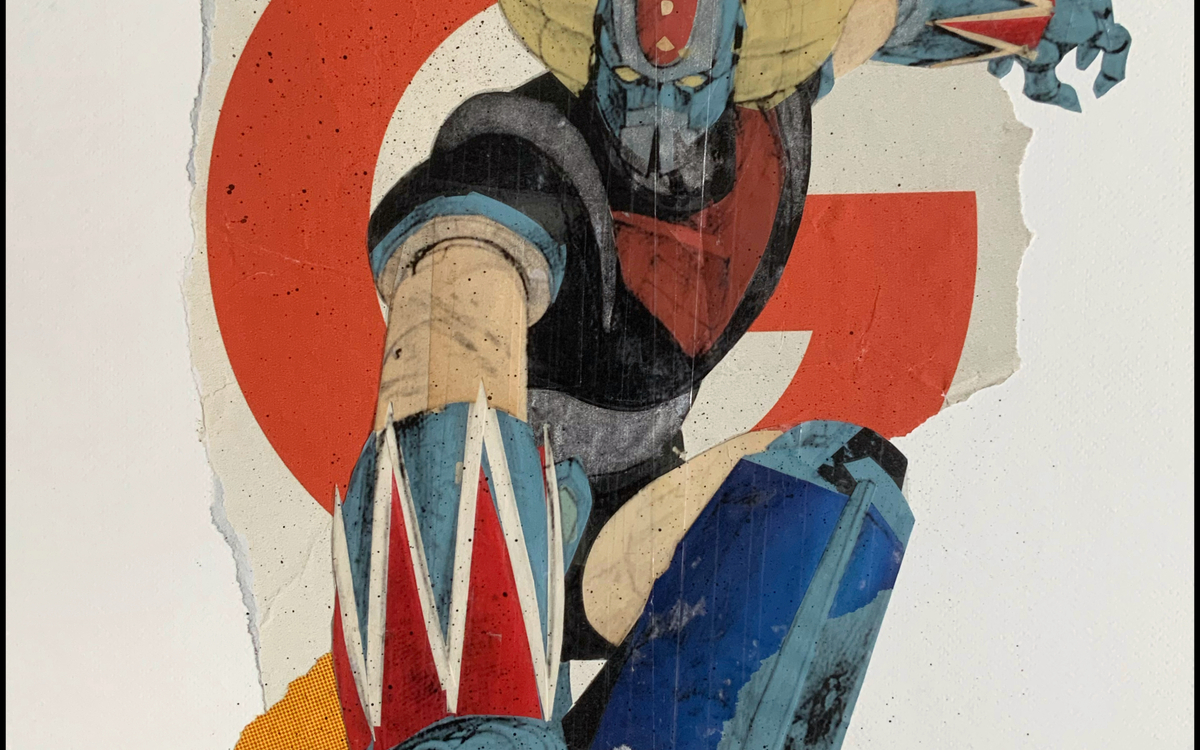 Finissage de l'exposition Collages & Pop Culture Centre Paris Anim' Rachid Taha ex La Chapelle PARIS