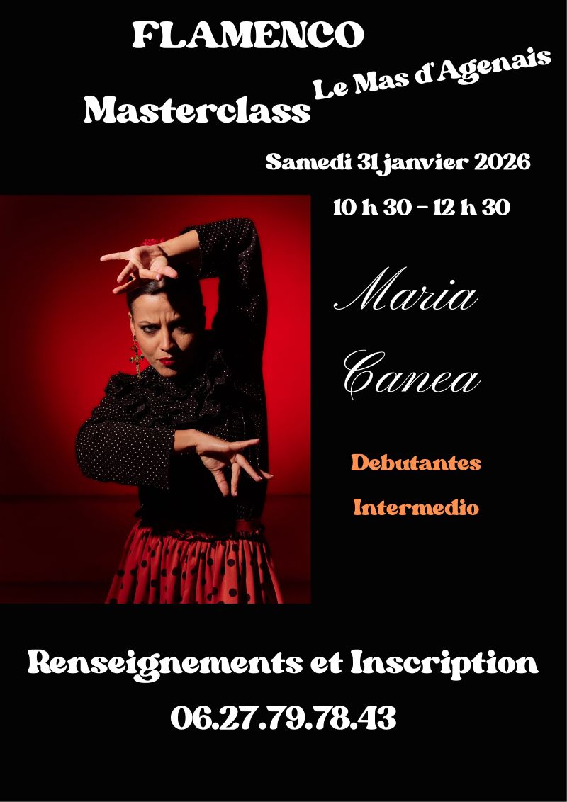 Flamenco Masterclass au salon La Cuadra