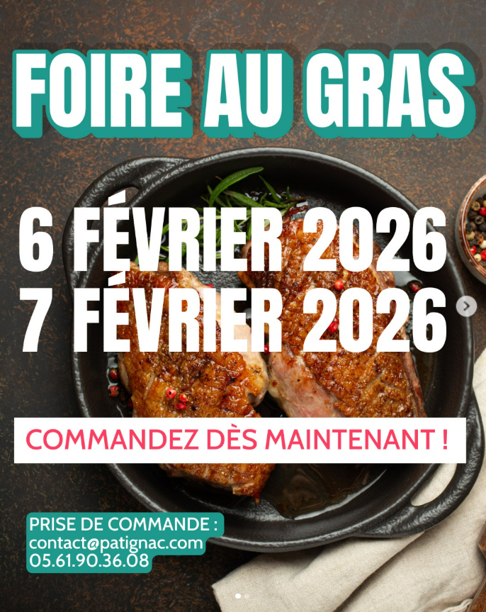 FOIRE AU GRAS PATIGNAC