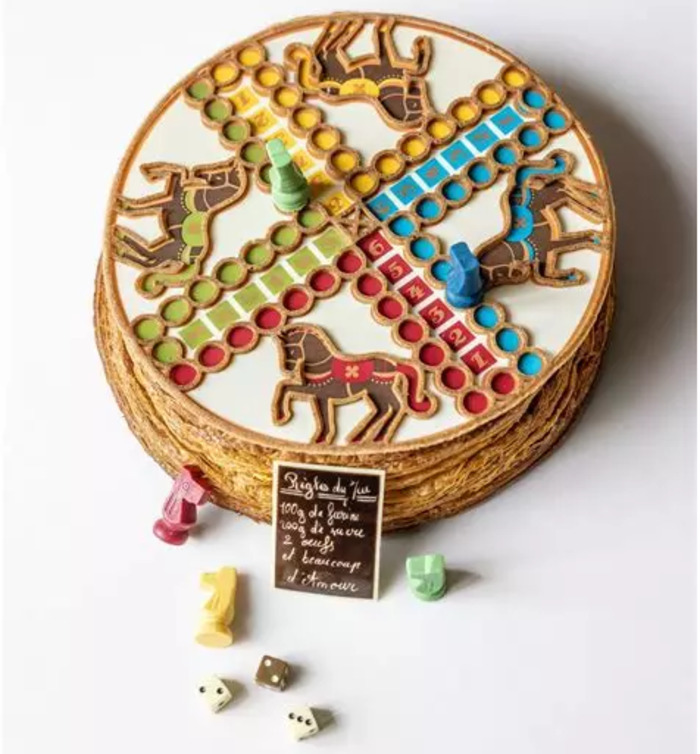 Galette des rois de Case Départ à Pompadour Médiathèque de Pompadour Arnac-Pompadour