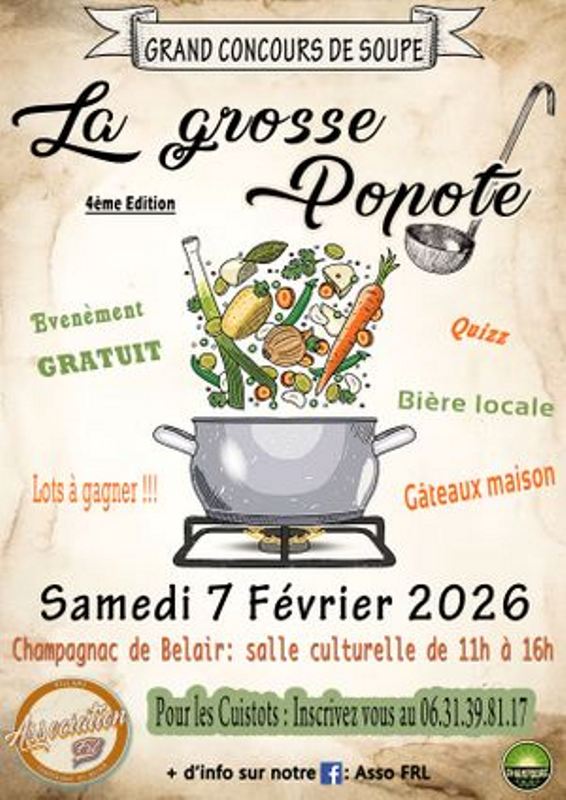 Grand concours de soupe: La grosse popote