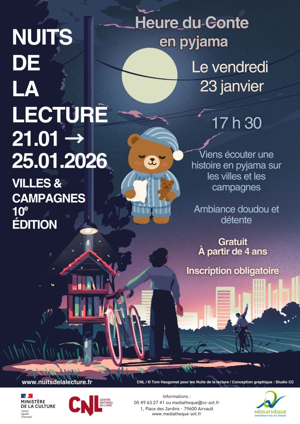 Heure du conte en pyjama