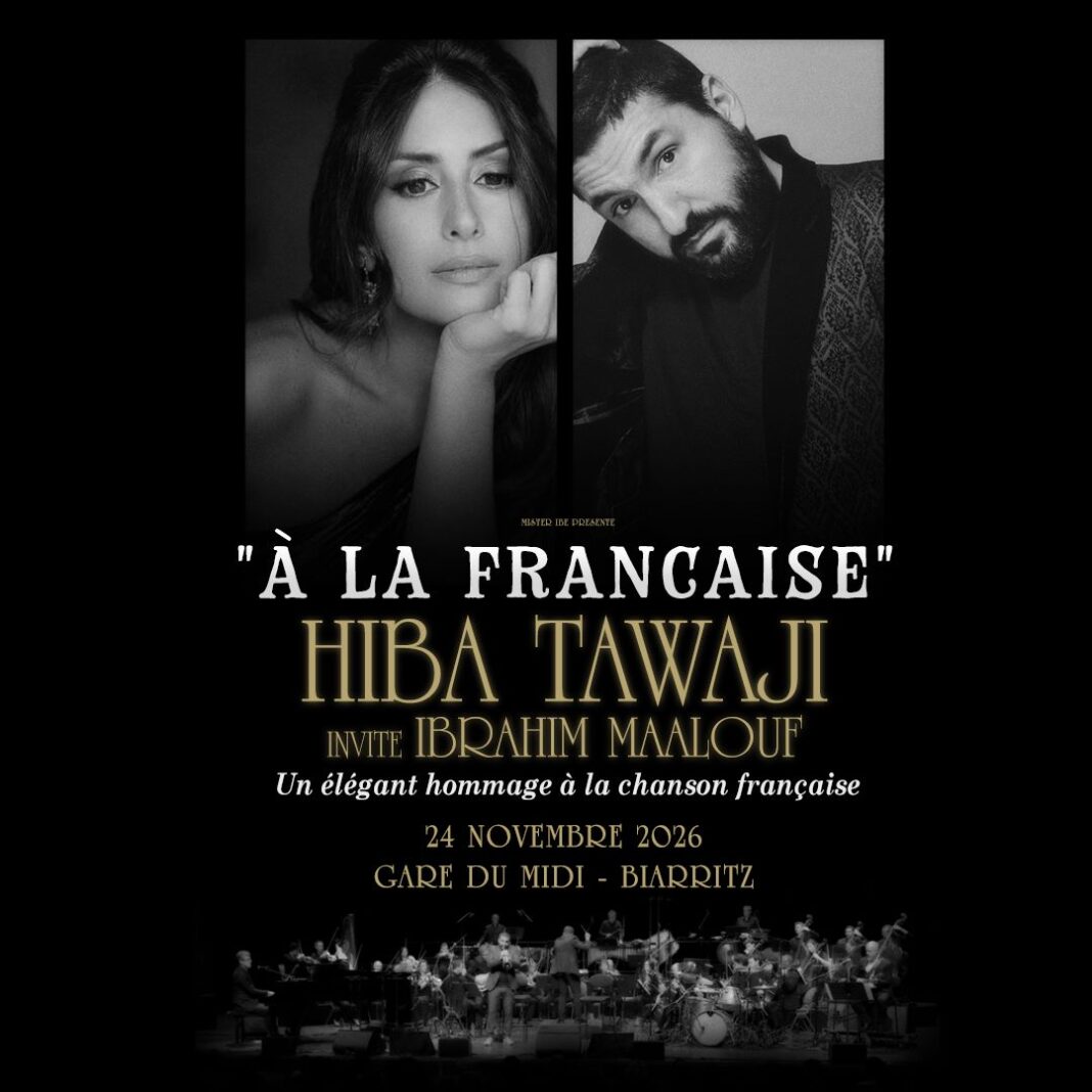 Hiba Tawaji invite Ibrahim Maalouf À la Française Gare du Midi Biarritz