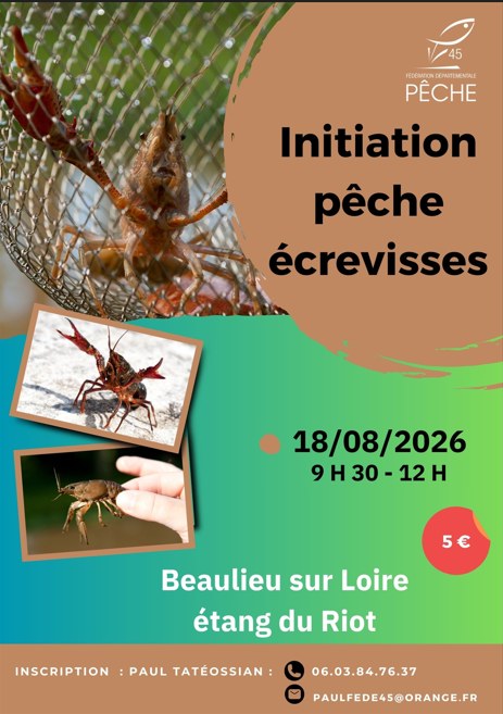 Initiation à la pêche aux écrevisses