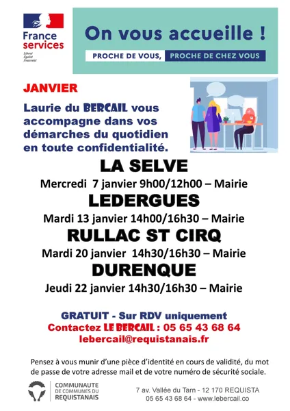 Itinérance France services Ledergues -