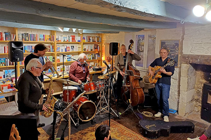 Jam session à la Librairie Livres Books & Co