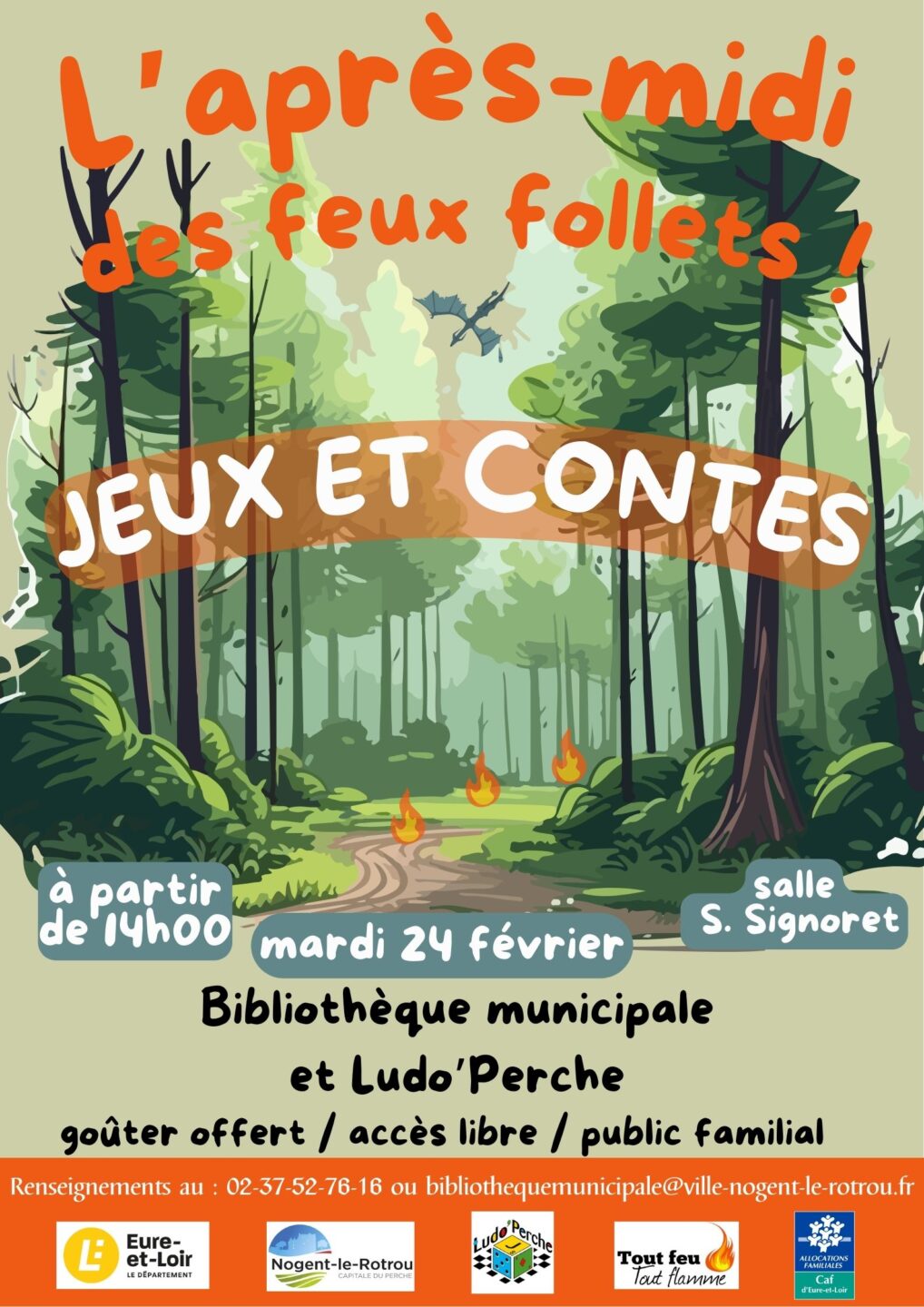 Jeux et Contes L'après-midi des feux follets
