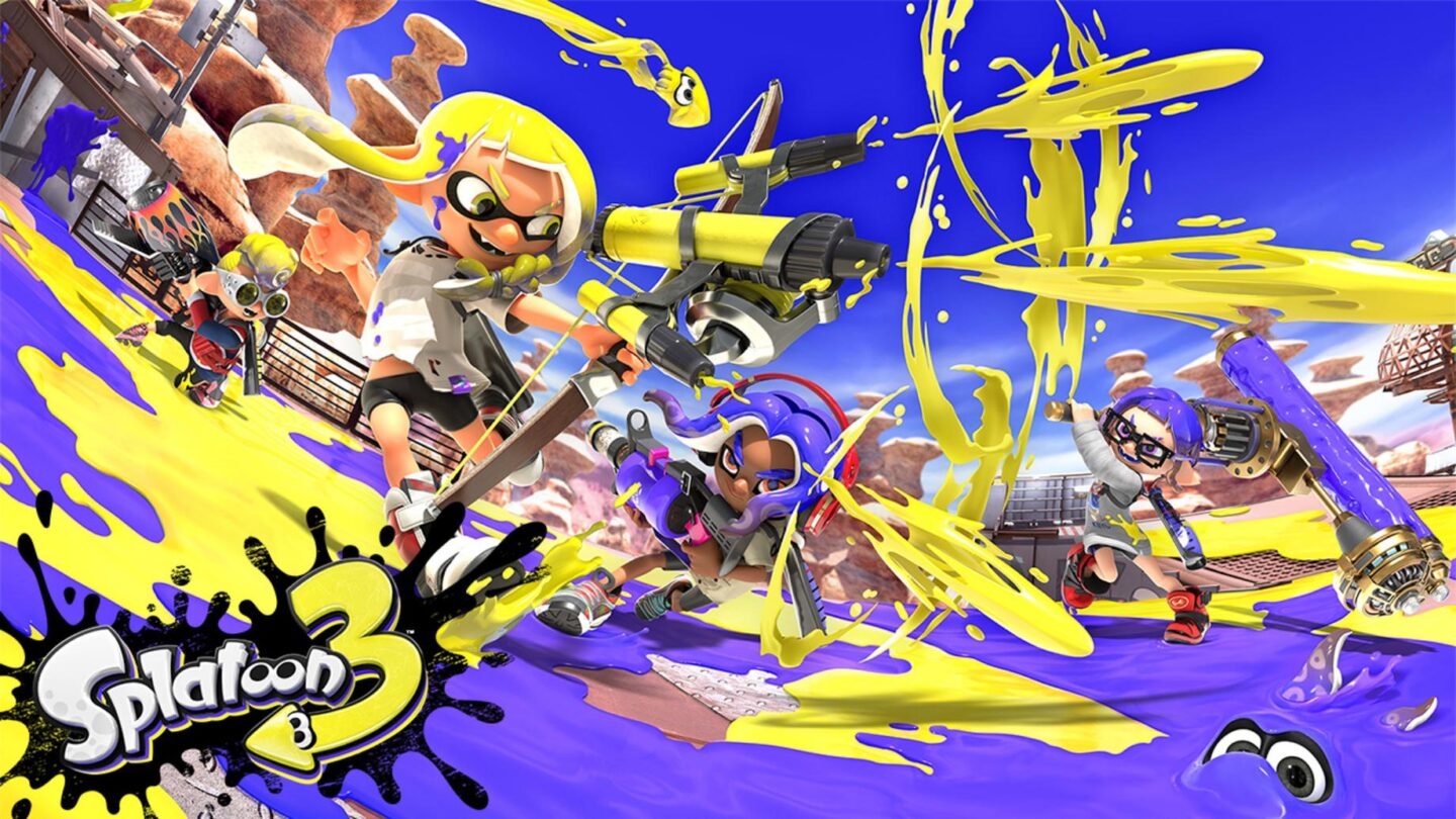 Jeux vidéo XL Splatoon sur écran géant