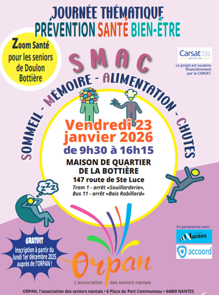 Journée Santé Senior SMAC (Sommeil