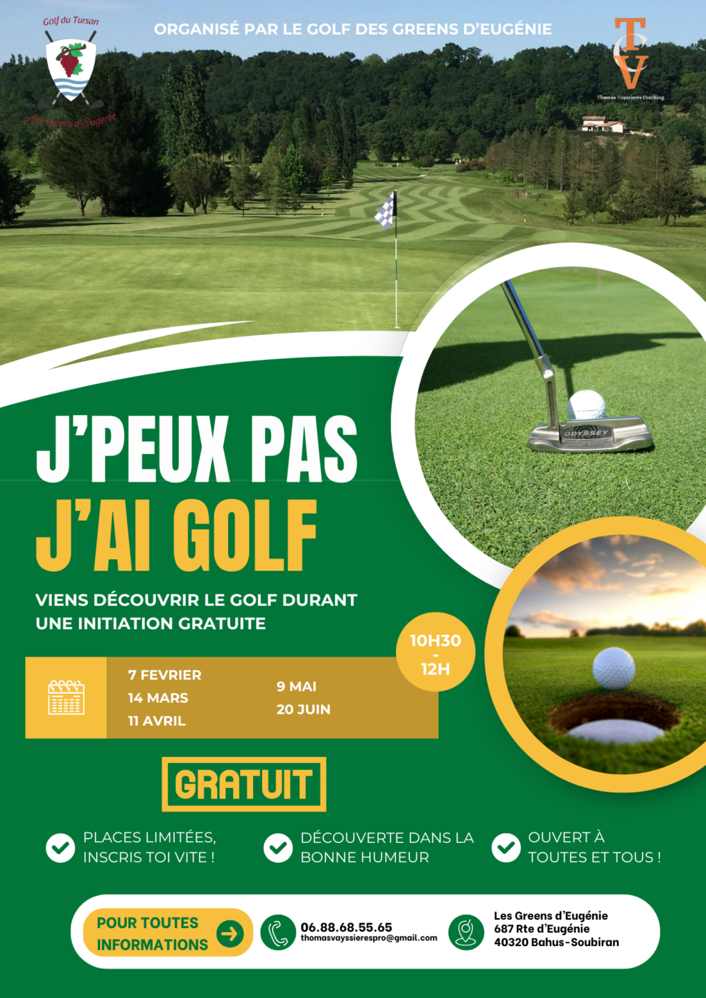 J'peux pas j'ai golf !
