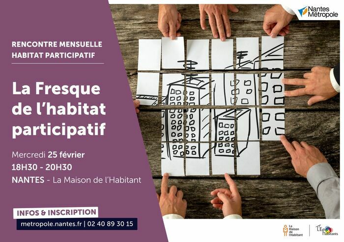 La Fresque de l'habitat participatif La Maison de l'Habitant