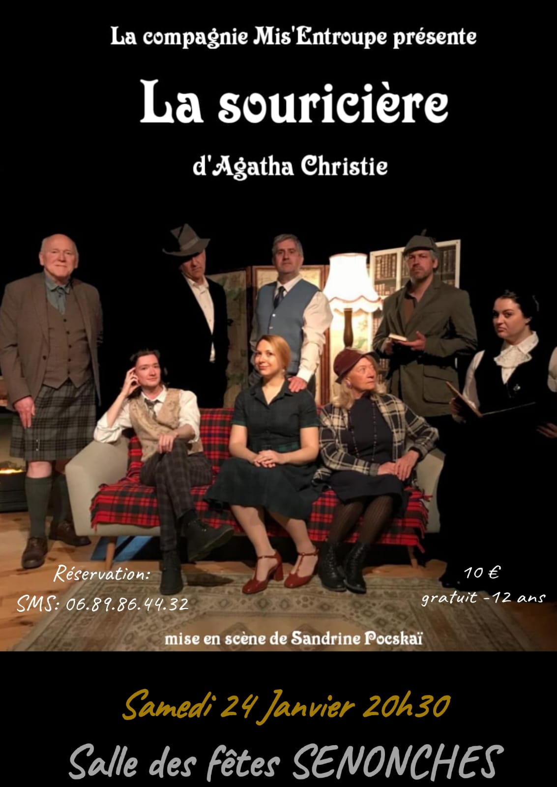 La souricière d'Agatha Christie