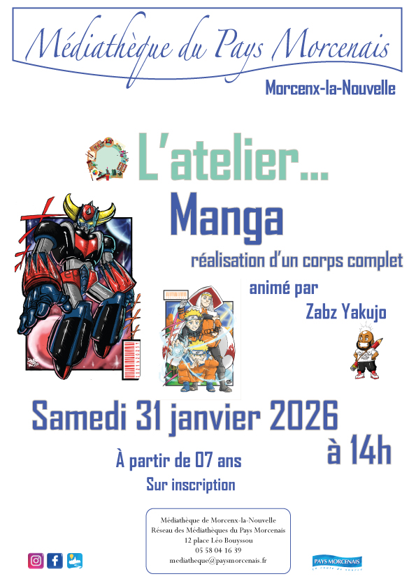 L'atelier Manga Réalisation d'un corps complet