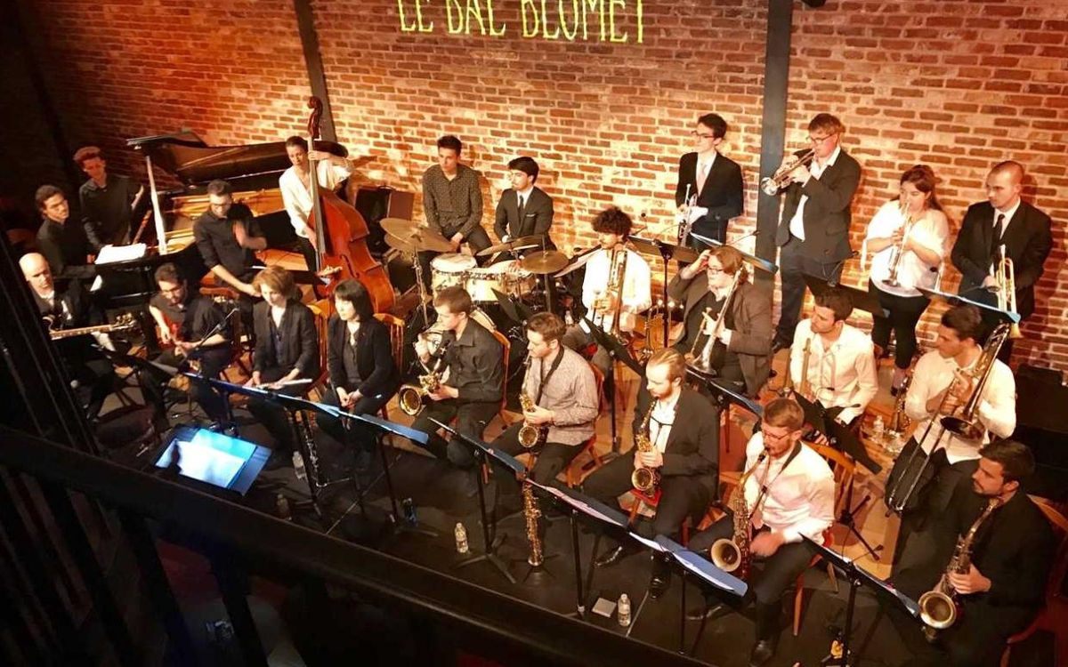 Le Big Band européen & Charlier-Sourisse LE BAL BLOMET  Paris