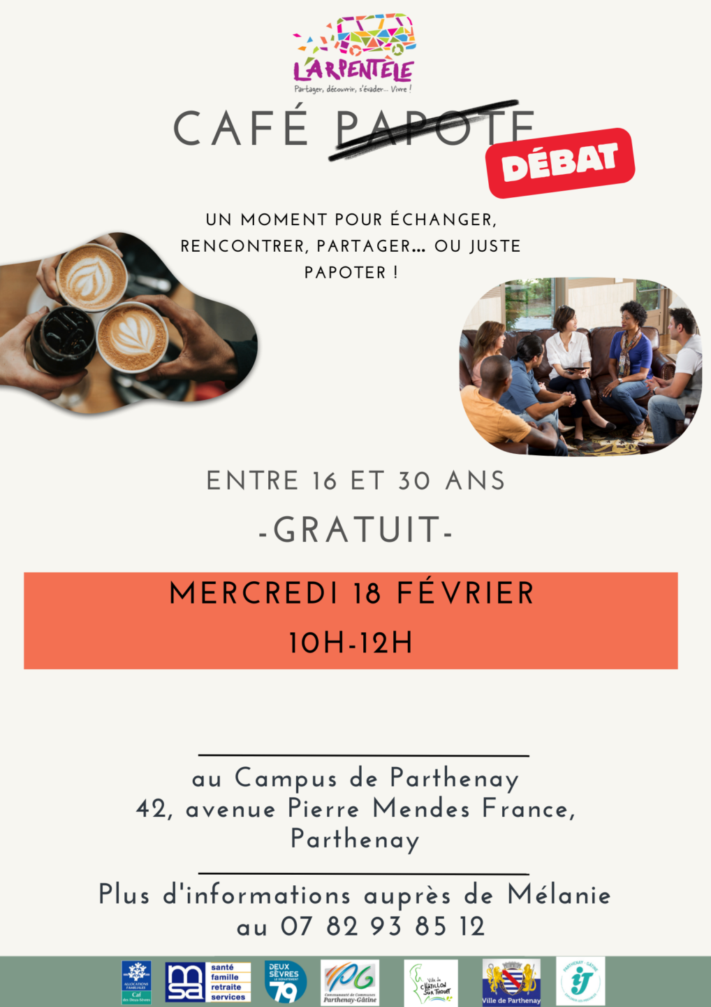 Le café papote devient un café débat