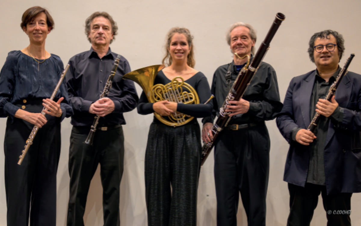 «Le Concert d’Euterpe» : concert quintette à vent Bibliothèque Andrée Chedid Paris «Le Concert d'Euterpe» : concert quintette à vent Bibliothèque Andrée Chedid Paris