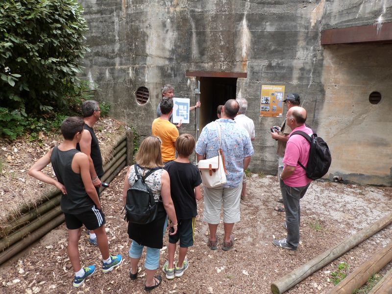Le Mur de l'Atlantique Blockhaus à 10h